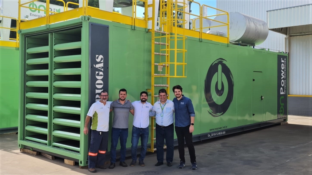 grupos geradores a biogas